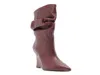 Arezzo Cara Wedge Bootie In Red