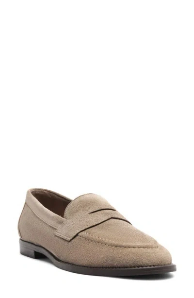 Arezzo Carol Penny Loafer In Neutral