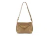 Arezzo Daphne Leather Shoulder Bag In Tan