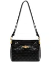 Arezzo Delphine Medium Crossbody In Black