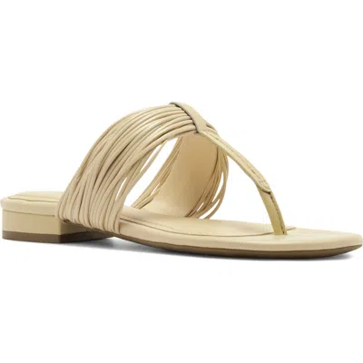 Arezzo Elani Sandal In Neutral