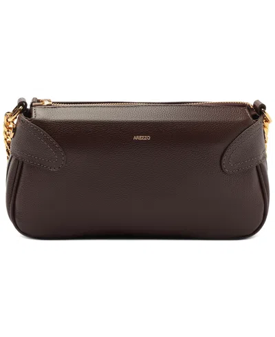 Arezzo Elena Small Leather Crossbody Handbag