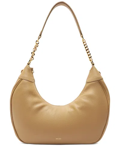 Arezzo Elena Small Leather Hobo Bag