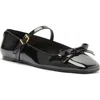 Arezzo Emerson Ballet Flat In Black