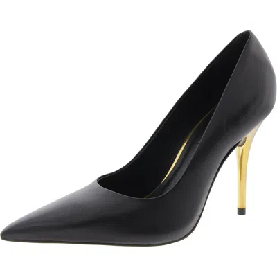 Arezzo Emily High Womens Pointed Toe Stiletto Pumps In Black