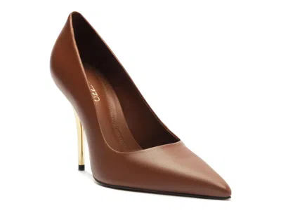 Arezzo Emily Pump In Brown