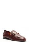 Arezzo Emma Loafer In Burgundy