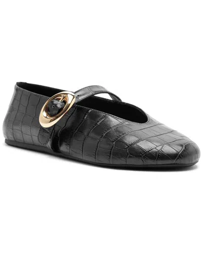 Arezzo Erica Ballet Flat In Black