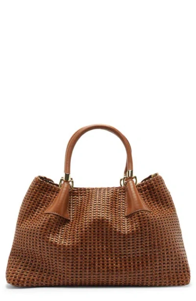 Arezzo Eva Large Tote In Brown