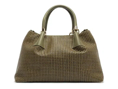 Arezzo Eva Large Tote In Green