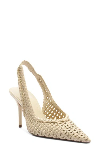Arezzo Eva Slingback Stiletto Pump In Brown