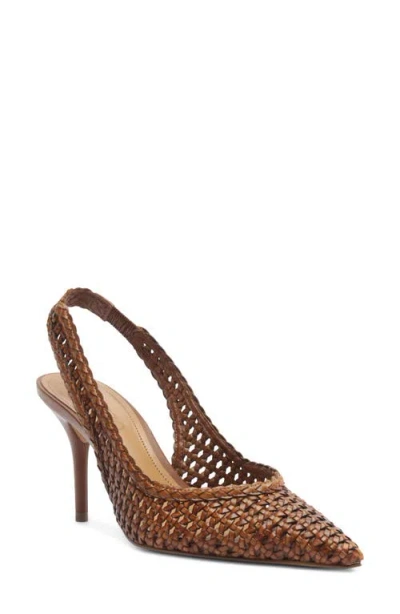 Arezzo Eva Slingback Stiletto Pump In Multi