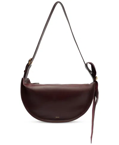 Arezzo Fleur Large Leather Crossbody