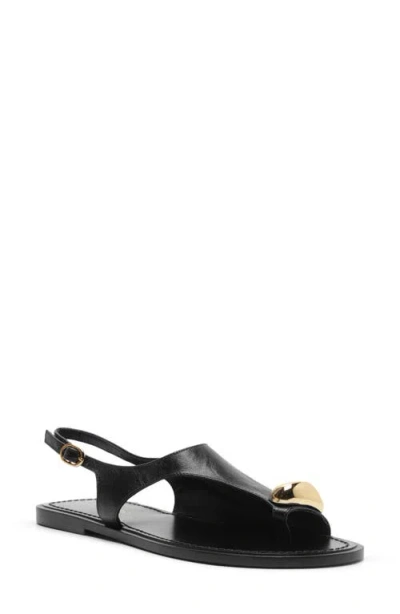 Arezzo Freya Slingback Sandal In Black