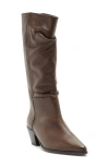 Arezzo Harlowe Tall Boot In Brown