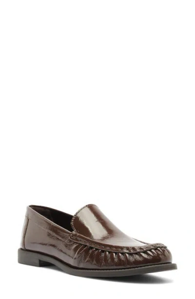 Arezzo Hunter Loafer In Brown