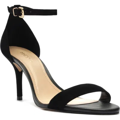 Arezzo Isabelli Ankle Strap Sandal In Black