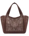 Arezzo Isla Medium Snap-button Shopping Bag