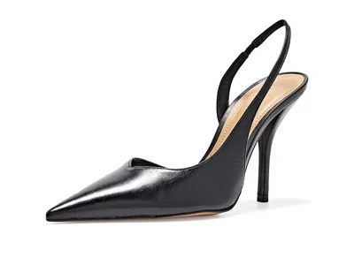 Arezzo Jaden High Stiletto Pumps Women's Shoes Black: 6 M, Leather