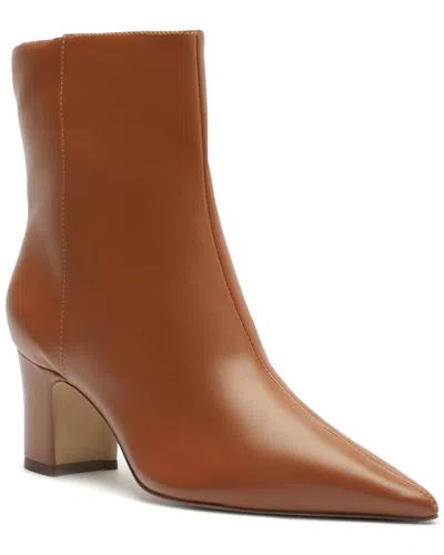 Arezzo Jenna Bootie In Brown