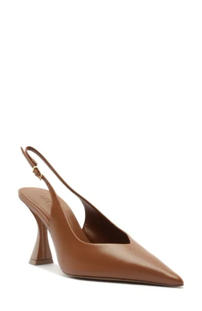 Arezzo Joleen Slingback Pump In Brown