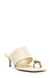 Arezzo Kendall Mid Slide Sandal In Brown