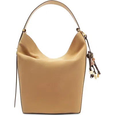 Arezzo Large Simone Suede Hobo Bag