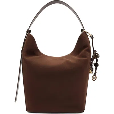 Arezzo Large Simone Suede Hobo Bag