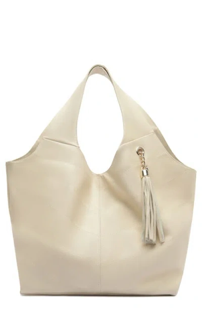 Arezzo Large Sonya Leather Hobo In Brown