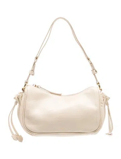 Pre-owned Arezzo Leather Shoulder Bag In Neutrals