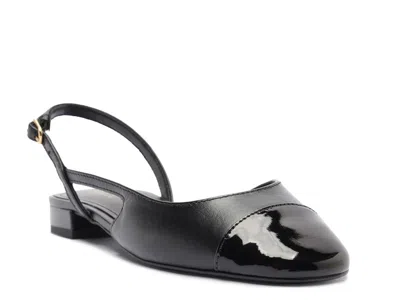 Arezzo Lori Flat In Black