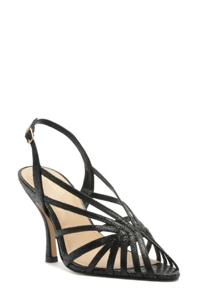 Arezzo Lucia Slingback Sandal In Black