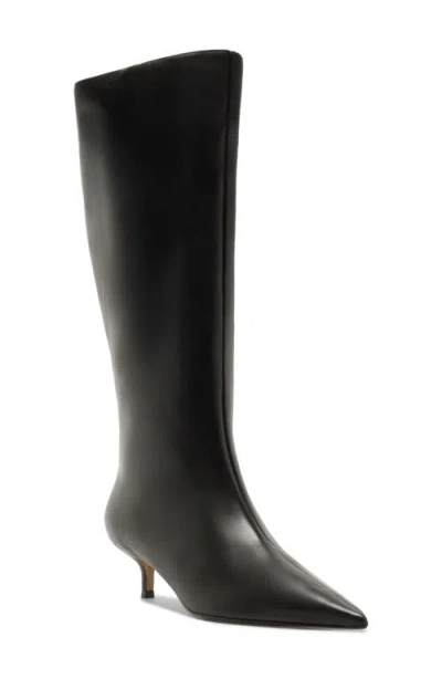 Arezzo Mabel Knee High Boot In Black