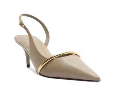 Arezzo Margaret Pump In Neutral