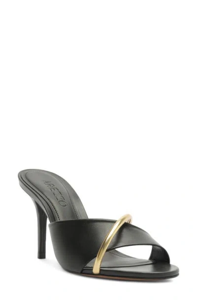 Arezzo Margaret Stiletto Sandal In Black