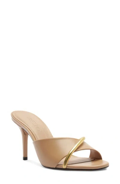 Arezzo Margaret Stiletto Sandal In Brown