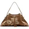 Arezzo Medium Alba Leather Shoulder Bag