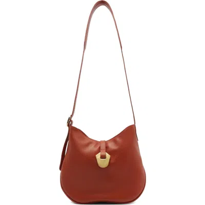 Arezzo Medium Sabrina Leather Crossbody Bag In Red