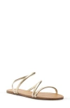 Arezzo Mikayla Sandal In Gold