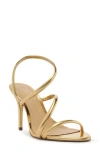 Arezzo Mikayla Stiletto Sandal In Gold