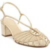 Arezzo Paola Slingback Block Heel Sandal