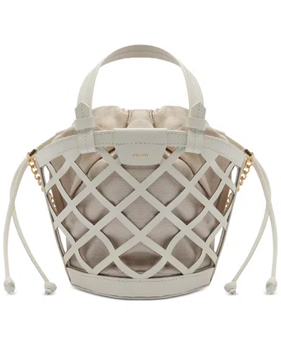 Arezzo Petra Mini Leather Bucket Bag