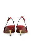 Arezzo Pointed-toe Slingback Pumps In Multi