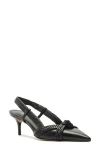 Arezzo Raven Slingback Pointed Toe Pump