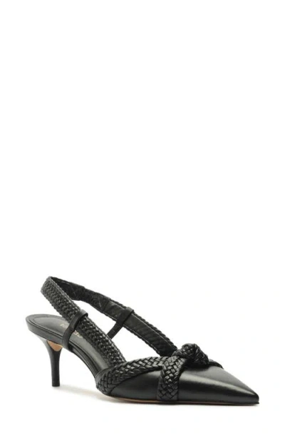 Arezzo Raven Slingback Pointed Toe Pump