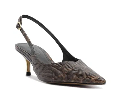 Arezzo Rosie Pump In Animal Print
