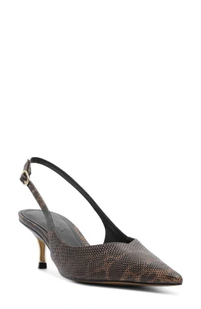 Arezzo Rosie Slingback Pump In Multi