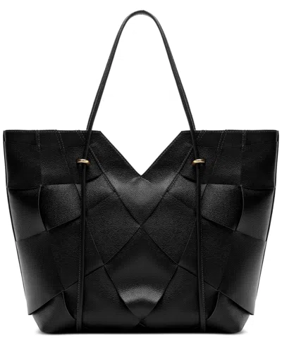 Arezzo Sarah Medium Leather Tote Handbag In Animal Print