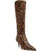 Arezzo Sasha Pointed Toe Knee High Boot In Multi