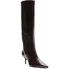 Arezzo Sasha Pointed Toe Knee High Boot In Multi